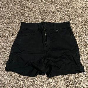 womens american eagle jean shorts, size 0